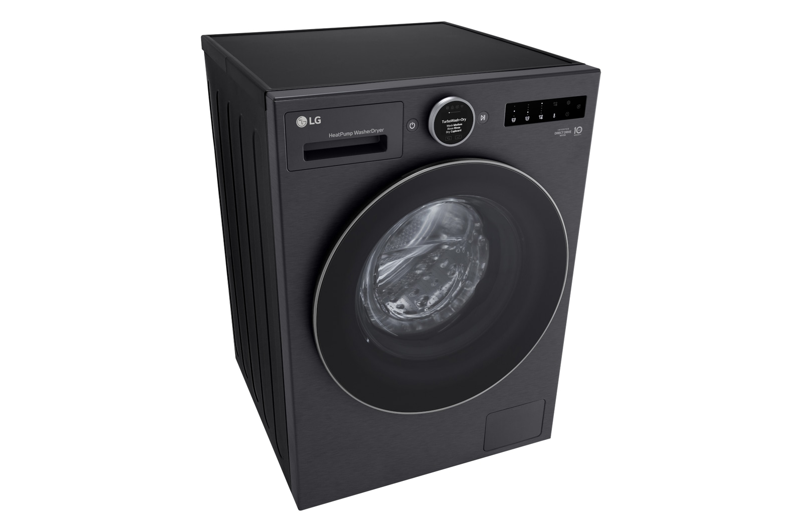 LG Waschtrockner Schwarz (EEK A/A, 11 kg / 6 kg, 1.350 U./Min.) mit AI Wash+Dry & TurboWash+Dry | HPWD116BA, HPWD116BA