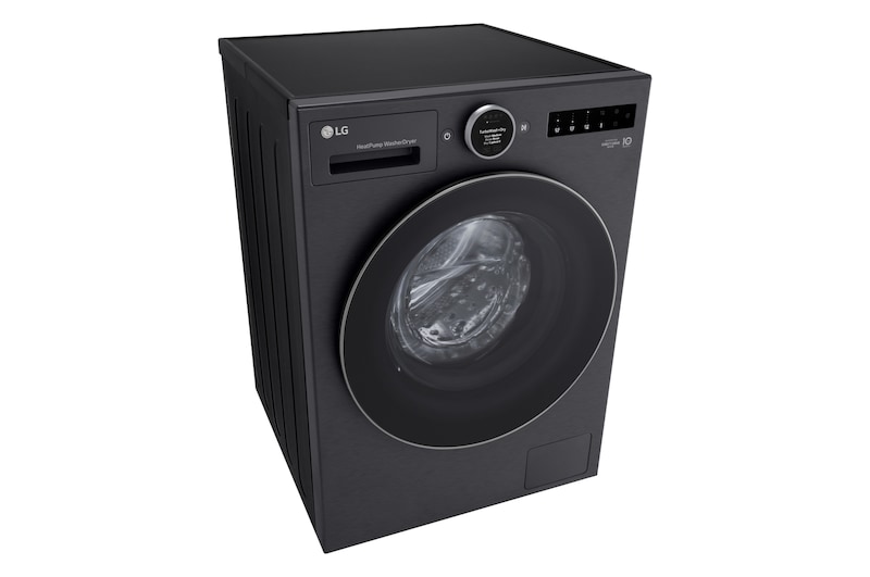 LG Waschtrockner Schwarz (EEK A/A, 11 kg / 6 kg, 1.350 U./Min.) mit AI Wash+Dry & TurboWash+Dry | HPWD116BA, HPWD116BA