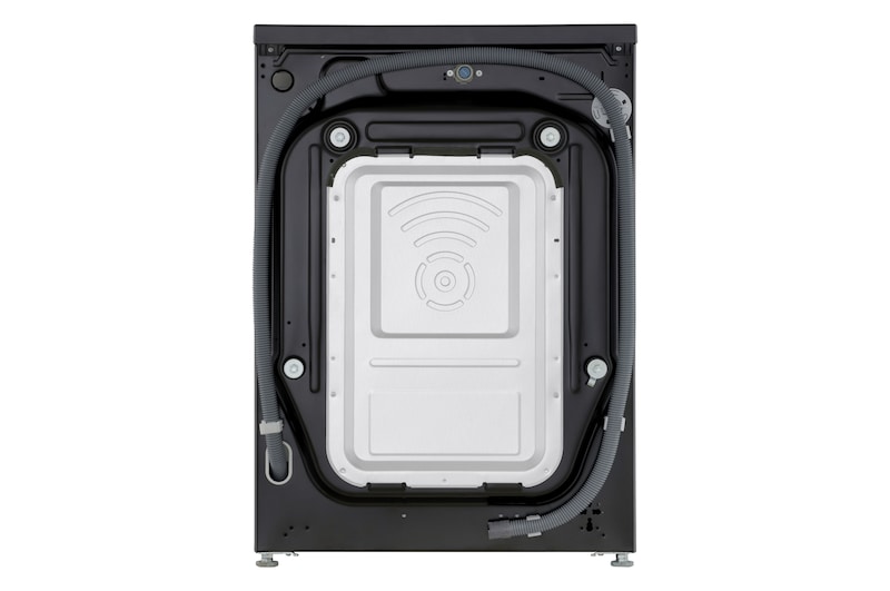 LG Waschtrockner Schwarz (EEK A/A, 11 kg / 6 kg, 1.350 U./Min.) mit AI Wash+Dry & TurboWash+Dry | HPWD116BA, HPWD116BA