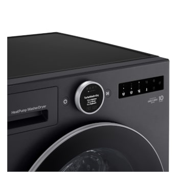 LG Waschtrockner Schwarz (EEK A/A, 11 kg / 6 kg, 1.350 U./Min.) mit AI Wash+Dry & TurboWash+Dry | HPWD116BA, HPWD116BA