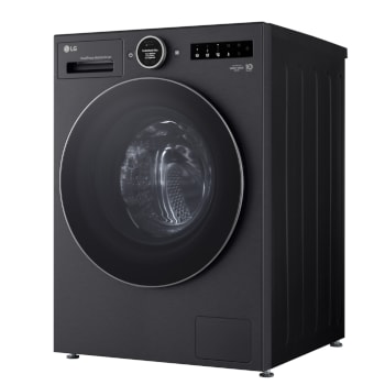 LG Waschtrockner Schwarz (EEK A/A, 11 kg / 6 kg, 1.350 U./Min.) mit AI Wash+Dry & TurboWash+Dry | HPWD116BA, HPWD116BA