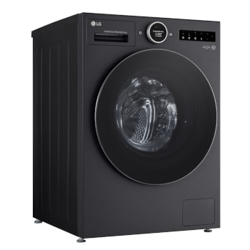 LG Waschtrockner Schwarz (EEK A/A, 11 kg / 6 kg, 1.350 U./Min.) mit AI Wash+Dry & TurboWash+Dry | HPWD116BA, HPWD116BA