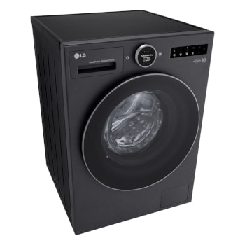 LG Waschtrockner Schwarz (EEK A/A, 11 kg / 6 kg, 1.350 U./Min.) mit AI Wash+Dry & TurboWash+Dry | HPWD116BA, HPWD116BA