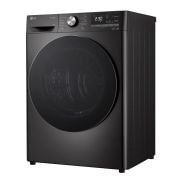 LG Trockner Schwarz (EEK C, 9 kg) mit Dual Inverter Wärmepumpentechnologie & selbstreinigendem Kondensator I RT90V9B, RT90V9B