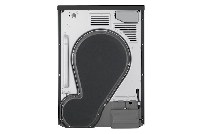 LG Trockner in Metallic Black (B, 9 kg) mit AI Dry, Dual Inverter Wärmepumpentechnologie I RT90X8B, RT90X8B