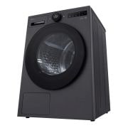 LG Trockner in Metallic Black (B, 9 kg) mit AI Dry, Dual Inverter Wärmepumpentechnologie I RT90X8B, RT90X8B