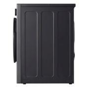 LG Trockner in Metallic Black (B, 9 kg) mit AI Dry, Dual Inverter Wärmepumpentechnologie I RT90X8B, RT90X8B