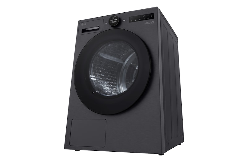 LG Trockner Mattschwarz (EEK B, 9 kg) mit AI Dry, Dual Inverter Wärmepumpentechnologie I RT90X8BC, RT90X8BC