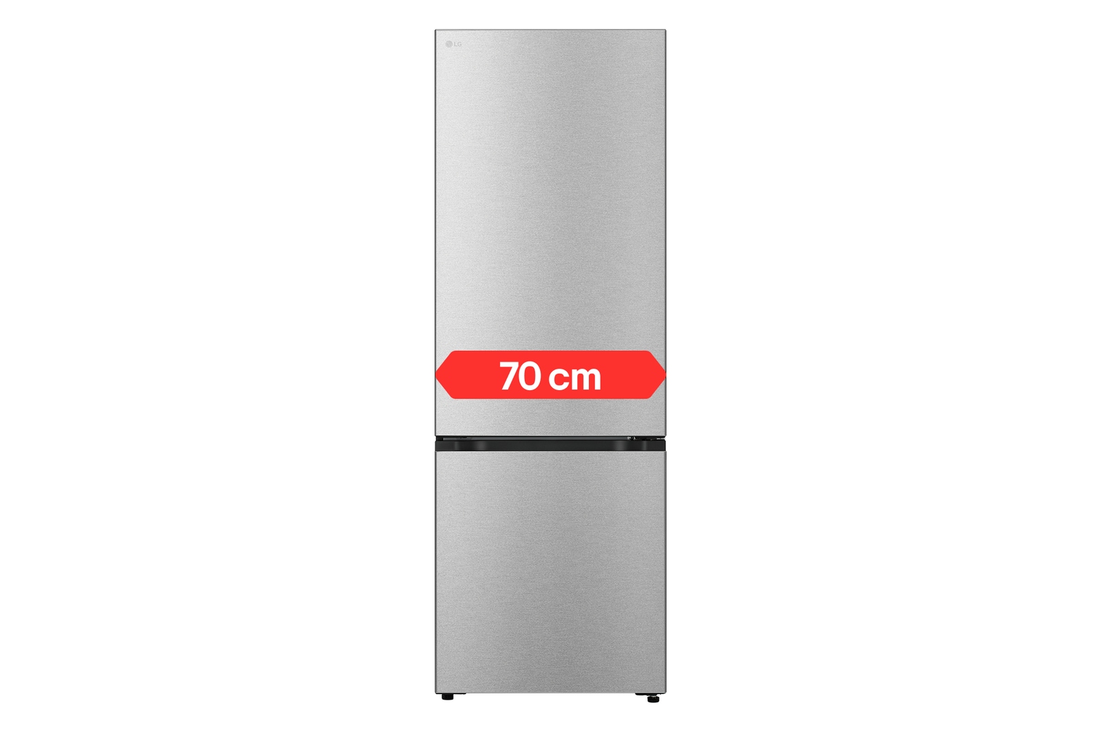 Vorderseite von Vollintegrierbare Kühl-Gefrierkombination (EEK A, 466L, 203cm hoch, 69,7cm breit) mit 123 kWh/a & Smart Inverter Compressor® | GBBW726AMB GBBW726AMB