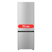 Vorderseite von Vollintegrierbare Kühl-Gefrierkombination (EEK A, 466L, 203cm hoch, 69,7cm breit) mit 123 kWh/a & Smart Inverter Compressor® | GBBW726AMB GBBW726AMB