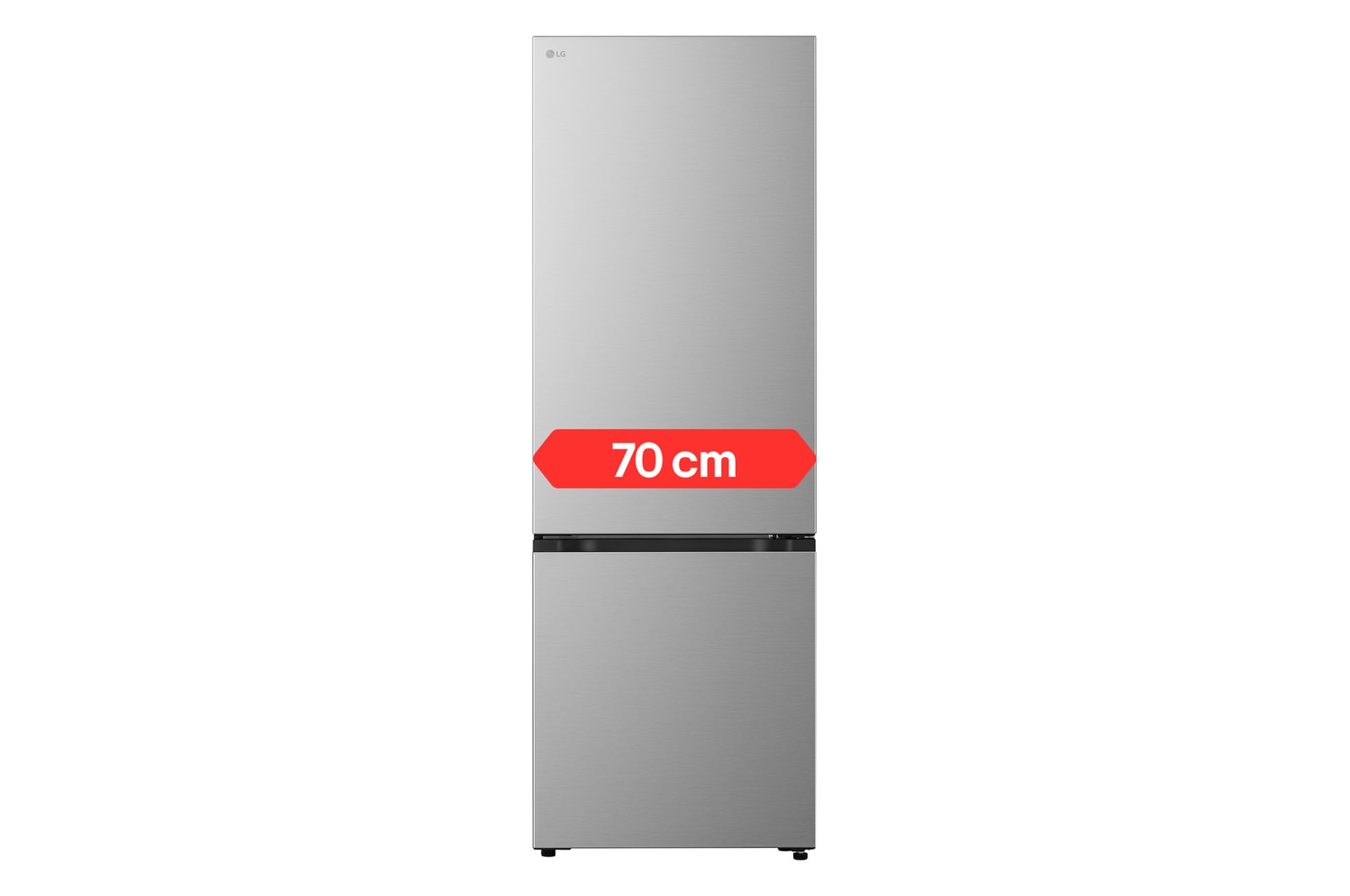 Vorderseite von Vollintegrierbare Kühl-Gefrierkombination (EEK C, 465L, 203cm hoch, 69,7cm breit) mit 191 kWh/a & Smart Inverter Compressor® | GBBW726CPY GBBW726CPY