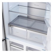 LG Multi-Door Kühlschrank (EEK E, 600L, 190 cm hoch) mit flexibler Kühl- und Gefrierzone ǀ GMM42ABBEH, GMM42ABBEH