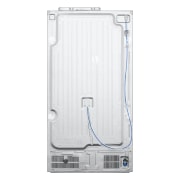 LG Side-by-Side Kühlschrank Super White (EEK E, 638L, 179cm hoch) mit Eis-, Crushed Ice- und Wasserspender & Festwasseranschluss | GSLC40SWPE, GSLC40SWPE