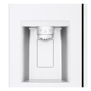 LG Side-by-Side Kühlschrank Super White (EEK E, 638L, 179cm hoch) mit Eis-, Crushed Ice- und Wasserspender & Festwasseranschluss | GSLC40SWPE, GSLC40SWPE