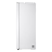 LG Side-by-Side Kühlschrank Super White (EEK E, 638L, 179cm hoch) mit Eis-, Crushed Ice- und Wasserspender & Festwasseranschluss | GSLC40SWPE, GSLC40SWPE