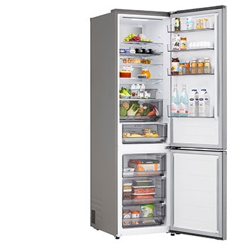 LG Unterer Gefrierschrank (GBBS726CPY) Rückansicht mit hinterem Panel