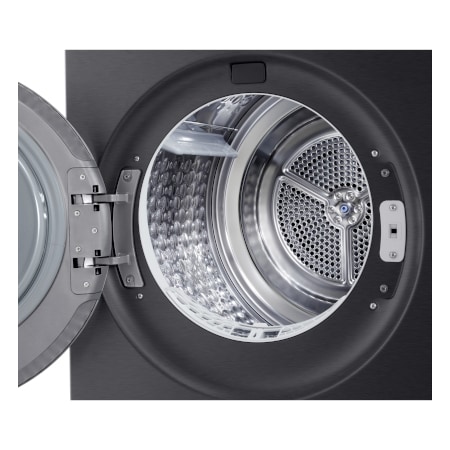 LG Trockner in Metallic Black (EEK B, 9 kg) mit AI Dry, Dual Inverter Wärmepumpentechnologie I RT90X8B, RT90X8B