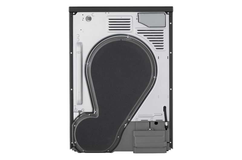 LG Trockner in Metallic Black (EEK B, 9 kg) mit AI Dry, Dual Inverter Wärmepumpentechnologie I RT90X8B, RT90X8B