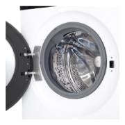 LG Waschmaschine Weiß mit schwarzem Panel (EEK A, 9 kg, 1.400 U./Min.) mit AI DD® & TurboWash®360° | F4WX709YP, F4WX709YP