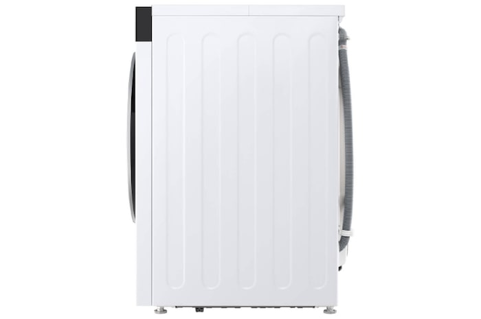 LG Waschmaschine Weiß mit schwarzem Panel (EEK A, 9 kg, 1.400 U./Min.) mit AI DD® & TurboWash®360° | F4WX709YP, F4WX709YP