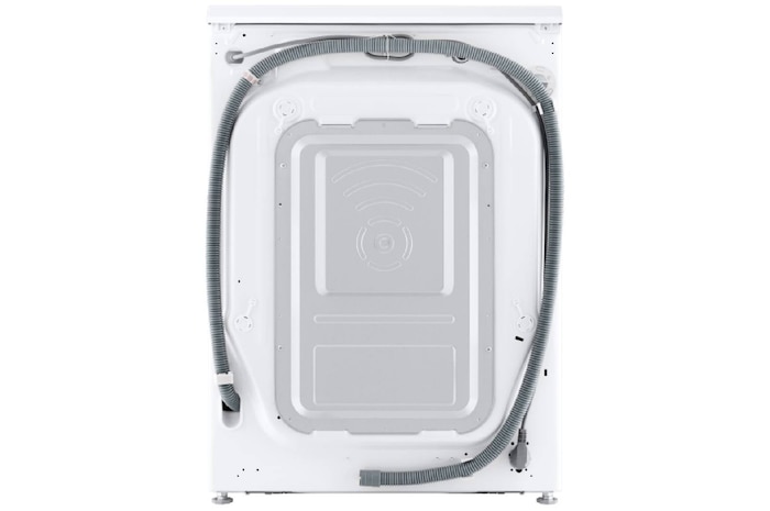 LG Waschmaschine Weiß mit schwarzem Panel (EEK A, 9 kg, 1.400 U./Min.) mit AI DD® & TurboWash®360° | F4WX709YP, F4WX709YP