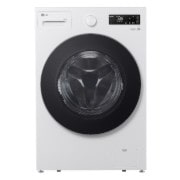 Vorderseite von 16 kg Kapazität | 1000 U./Min. | Essence White | Bullaugenring: Chrom F0WNT162