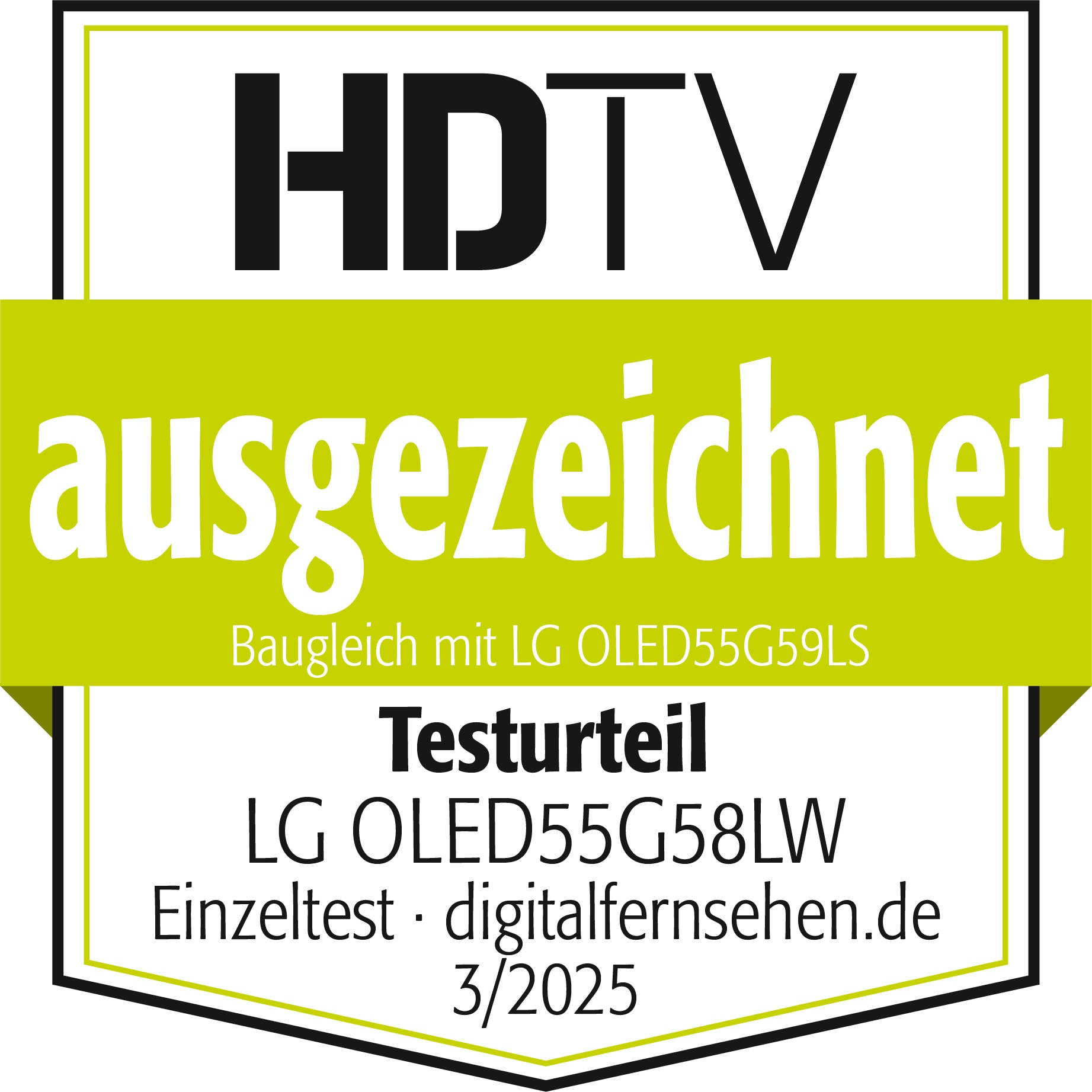 HDTV OLED 55 G58