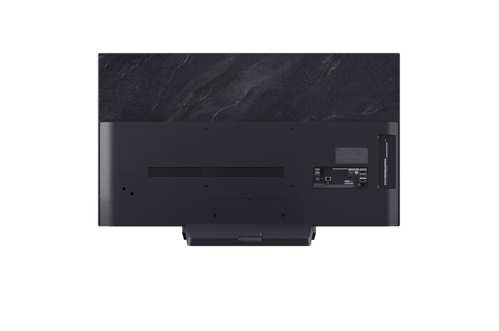 Rear view of LG OLED evo AI C5 4K Smart TV.