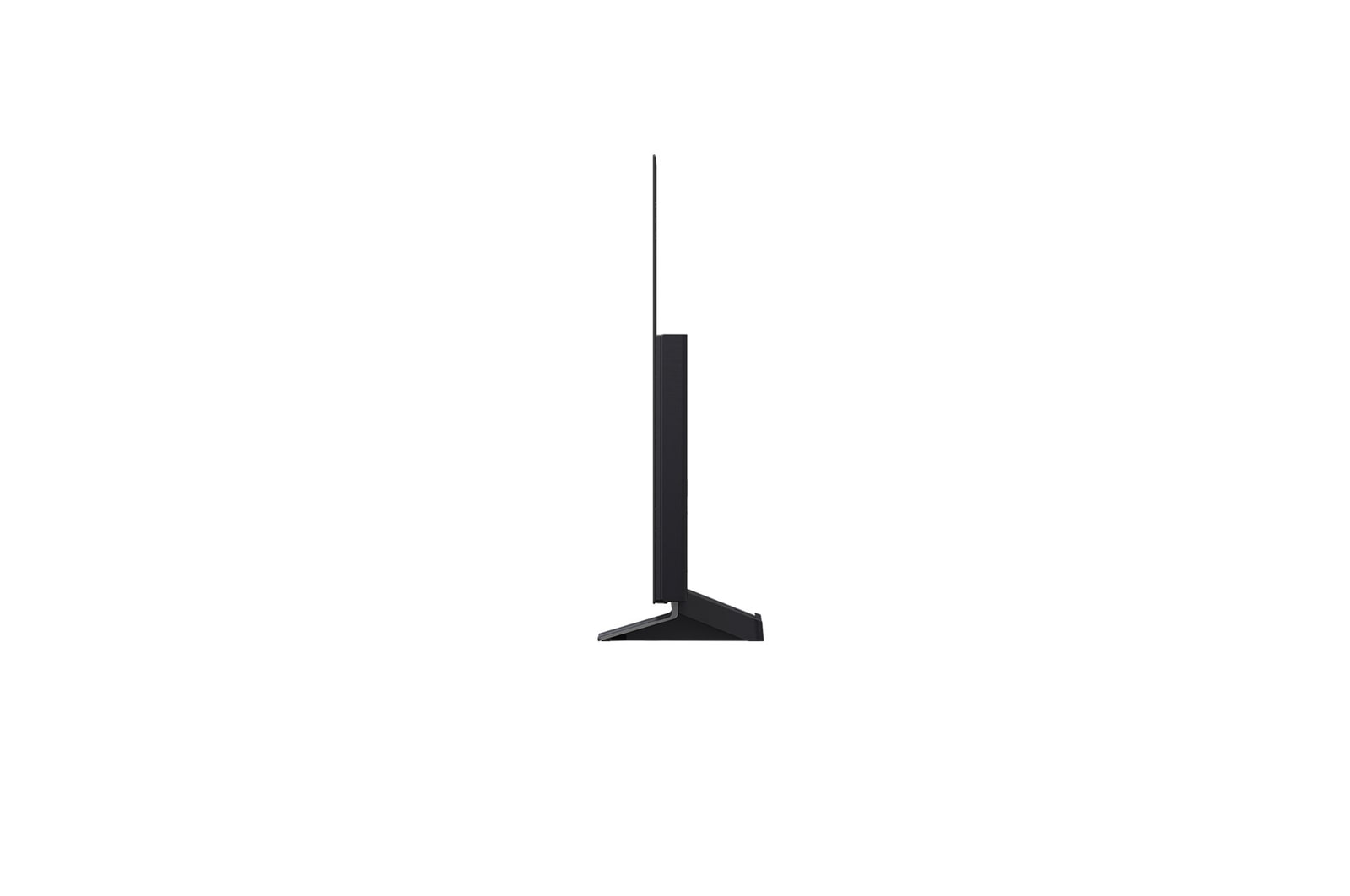 Side view of LG OLED evo AI C5 4K Smart TV.