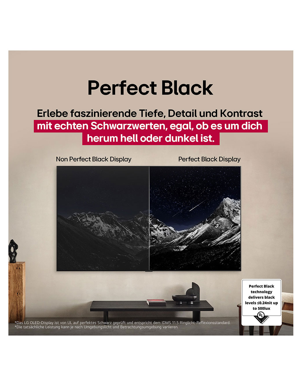 55 Zoll LG OLED evo AI C5E 4K Smart TV - OLED55C5ELB | LG Deutschland