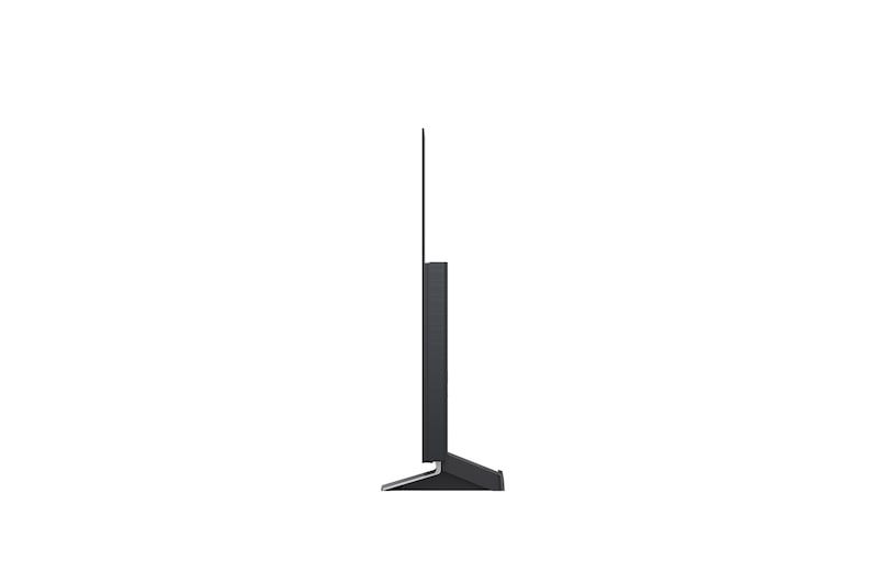 Seitenansicht des LG OLED evo AI G5 4K Smart TV.