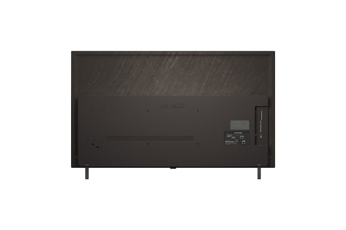 Rückansicht des LG OLED AI B5 4K Smart TV.