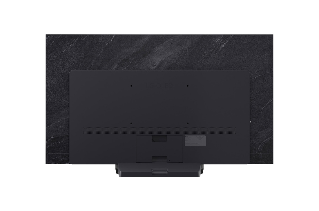 Rückansicht des LG OLED evo AI C5 4K Smart TV.