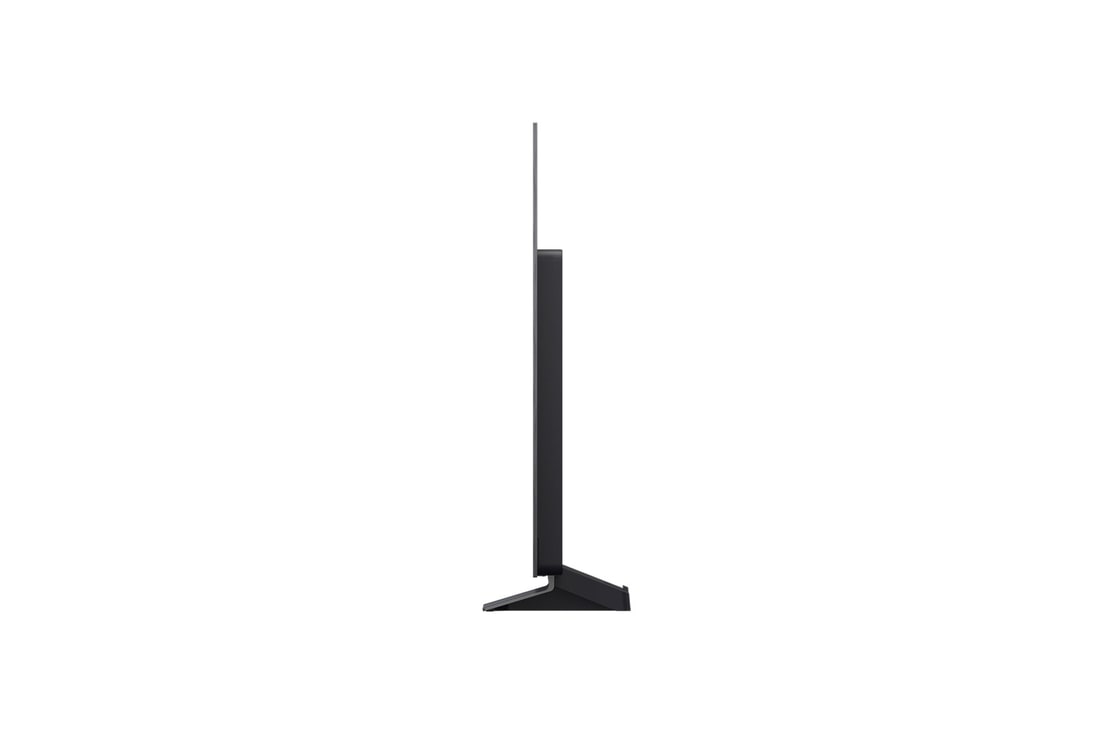 Seitenansicht des LG OLED evo AI C5 4K Smart TV.