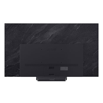 Rückansicht des LG OLED evo AI C5 4K Smart TV.