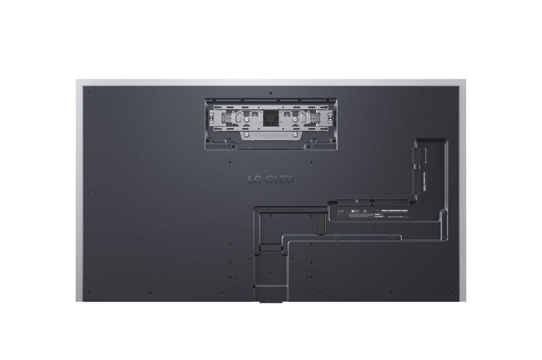 Rückansicht des LG OLED evo AI G5 4K Smart TV.