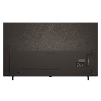 Rückansicht des LG OLED AI B5 4K Smart TV.