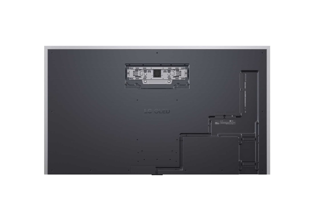 Rückansicht des LG OLED evo AI G5 4K Smart TV.