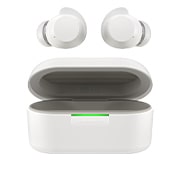 LG xboom Buds by will.i.am | Kabellose Bluetooth Kopfhörer mit ANC, xboom Buds white