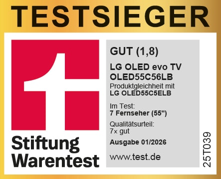 Stiftung Warentest OLED C5