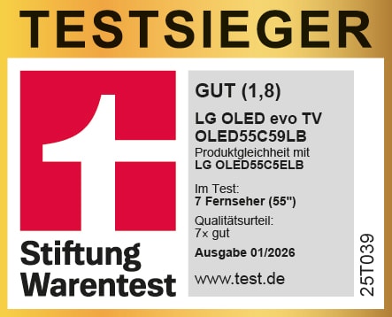 Stiftung Warentest OLED C5