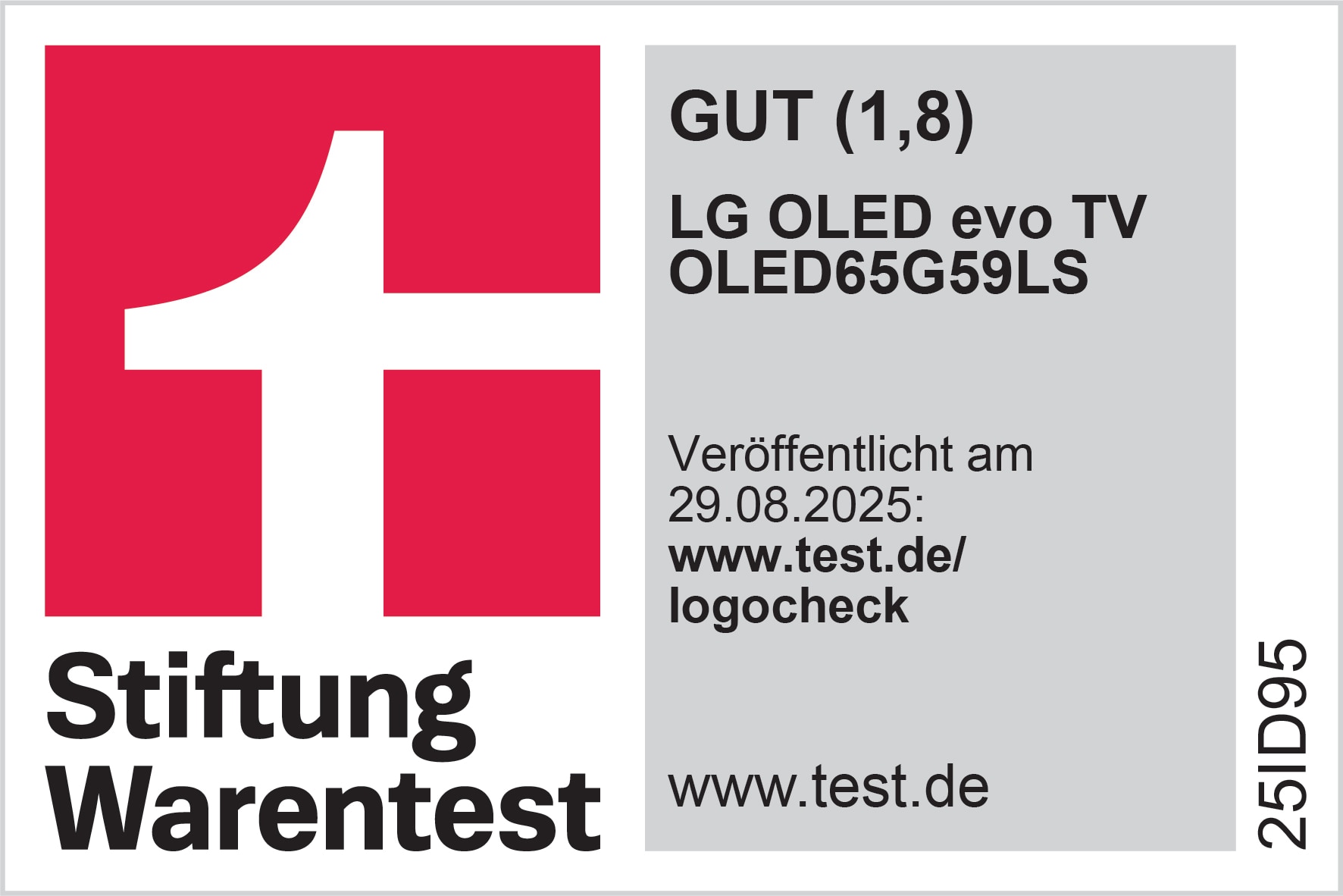 Stiftung Warentest OLED G5