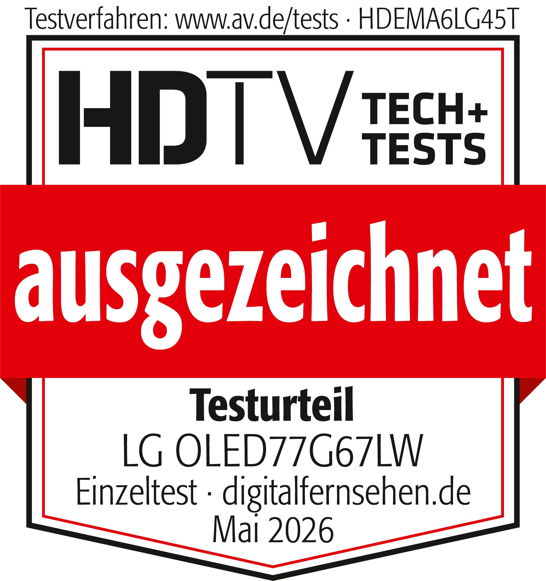 HDTV OLED evo G6