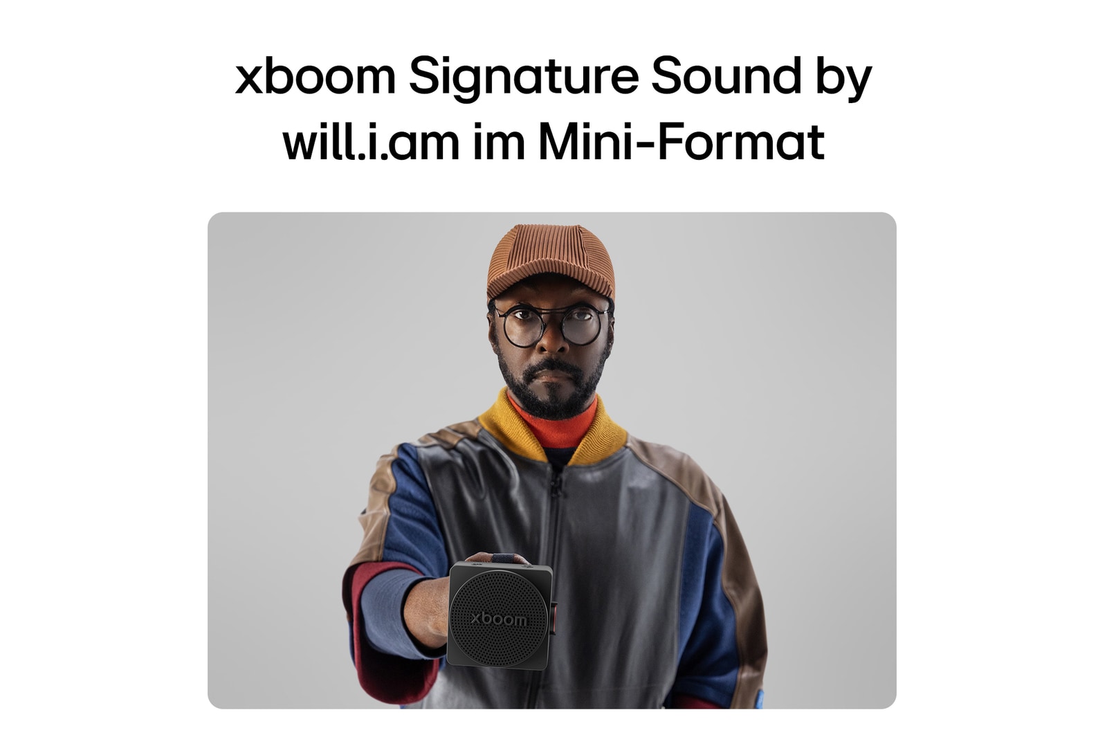 LG xboom Mini by will.i.am | Signature Sound im Mini-Format, MINI