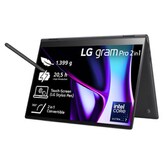 LG gram Pro 2in1 16 Zoll OLED Convertible Notebook | Touchscreen, Intel® Core™ Ultra 7, 16GB RAM, 1TB SSD, Windows 11, Stylus Pen