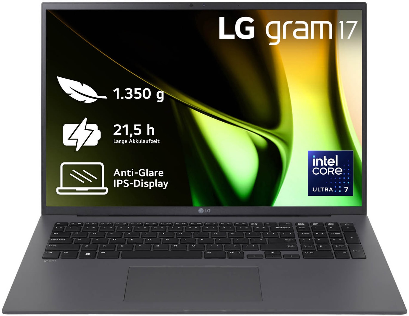 gram 17 Zoll Notebook mit 2TB SSD - 17Z90S-G.AD7CG | LG DE