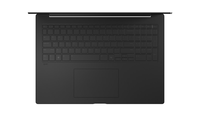 Tastaturansicht von oben