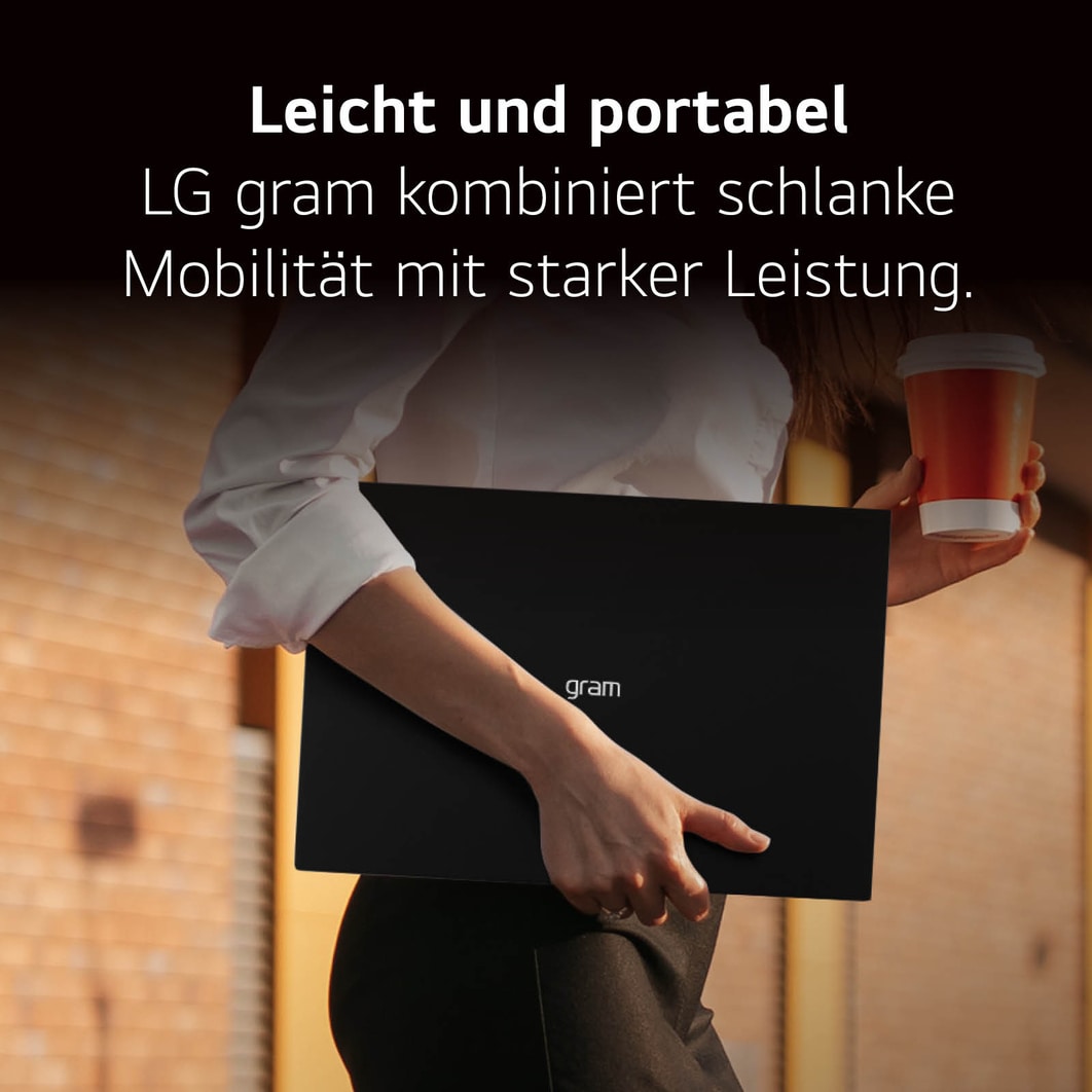 LG gram 17 Zoll Windows Notebook | Intel® Core™ Ultra 7, 16GB RAM, 512GB SSD, Windows 11, 16:10 IPS-Display, 17ZV90S-G.AA75G