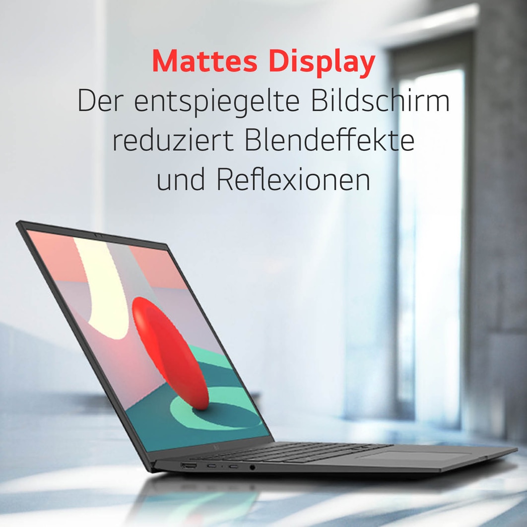 LG gram 17 Zoll Windows Notebook | Intel® Core™ Ultra 7, 16GB RAM, 512GB SSD, Windows 11, 16:10 IPS-Display, 17ZV90S-G.AA75G