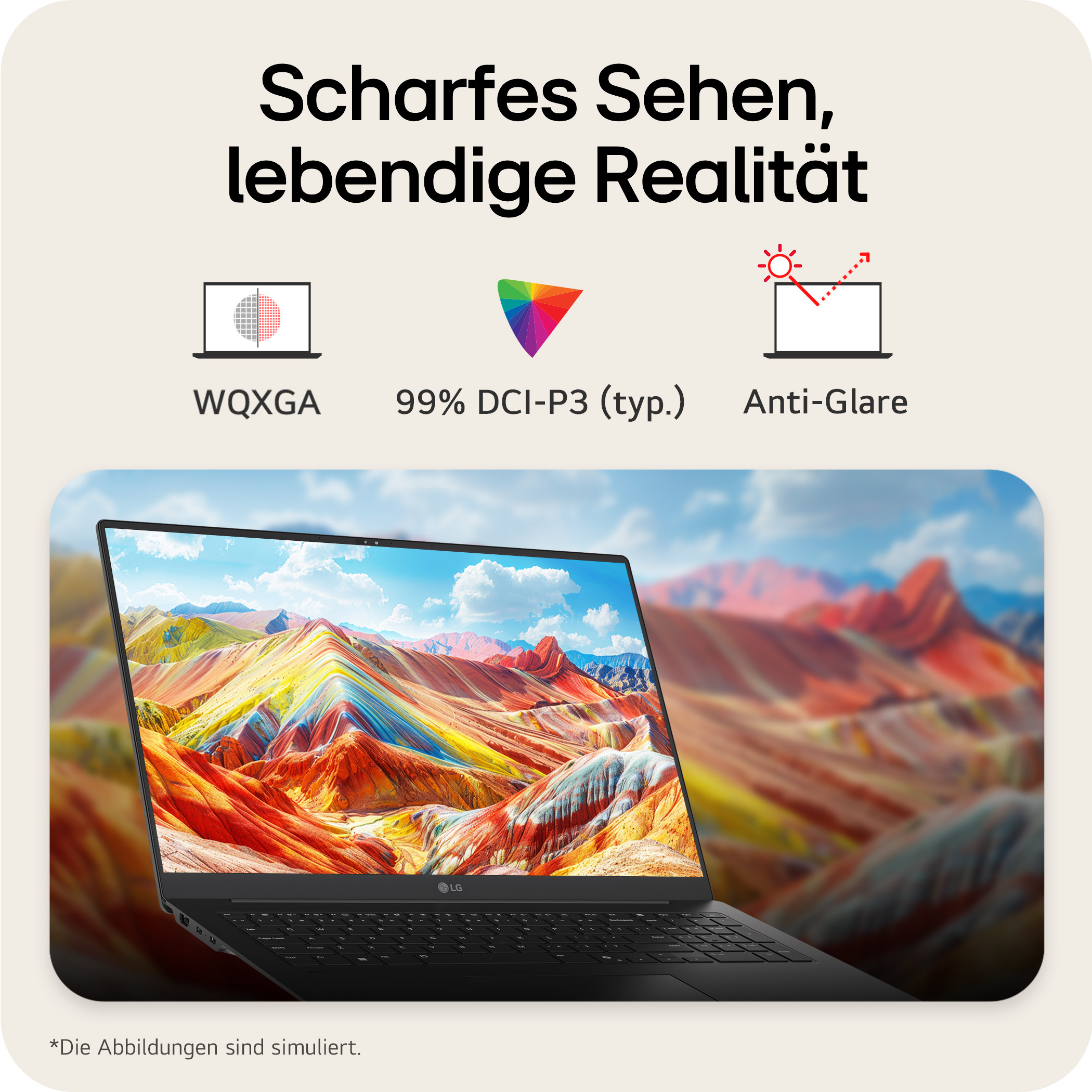 LG gram Pro 17 Zoll mit Windows 11 Home | Leichtes 32 GB RAM Intel® Core™ Ultra Prozessor Laptop | gram Dual AI | NVIDIA GeForce RTX 5050 | Copilot | LG gram Link | IPS-LCD-Display 16:10, 17Z90TR-E